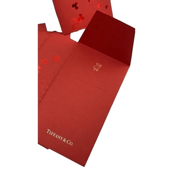 Tiffany & Co Bundle Keepsake boxes & 2 Packs of Paper Flowers Red Envelopes Sets - Picture 16 of 16